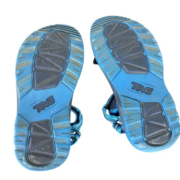 Teva Boys Blue Hurricane XLT2 Sandals Big Kids Size 1 FM1220K - Picture 6 of 9